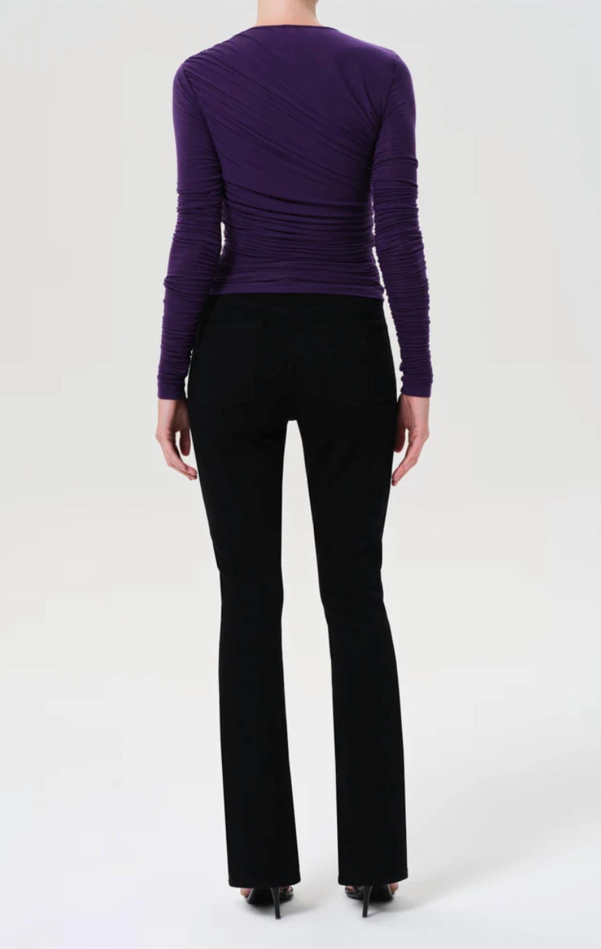 Agolde - Ingram Split High-rise Skinny Jeans