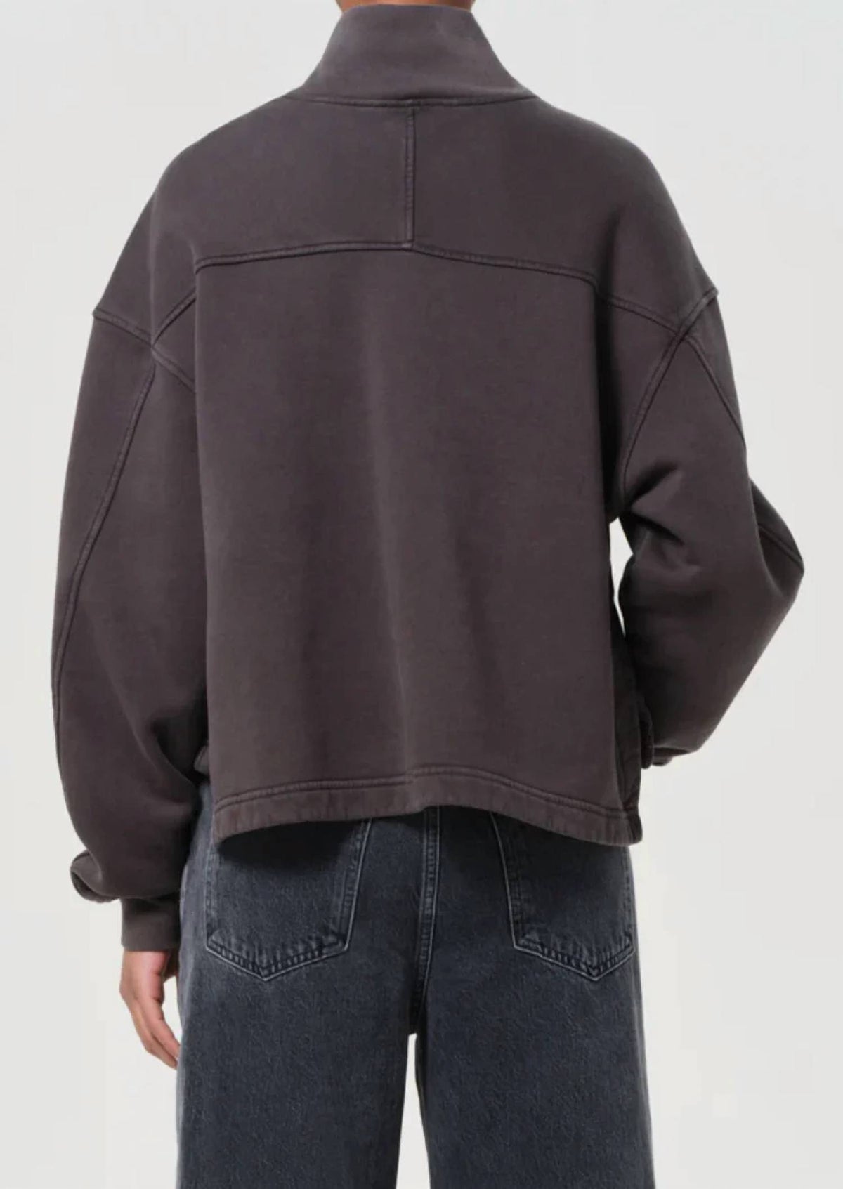 Agolde - Isra Cropped Sweatshirt