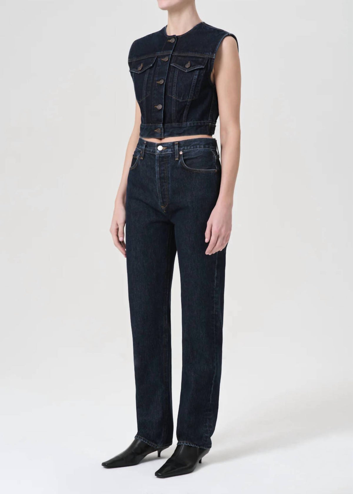 Agolde - Leo Crew Neck Vest