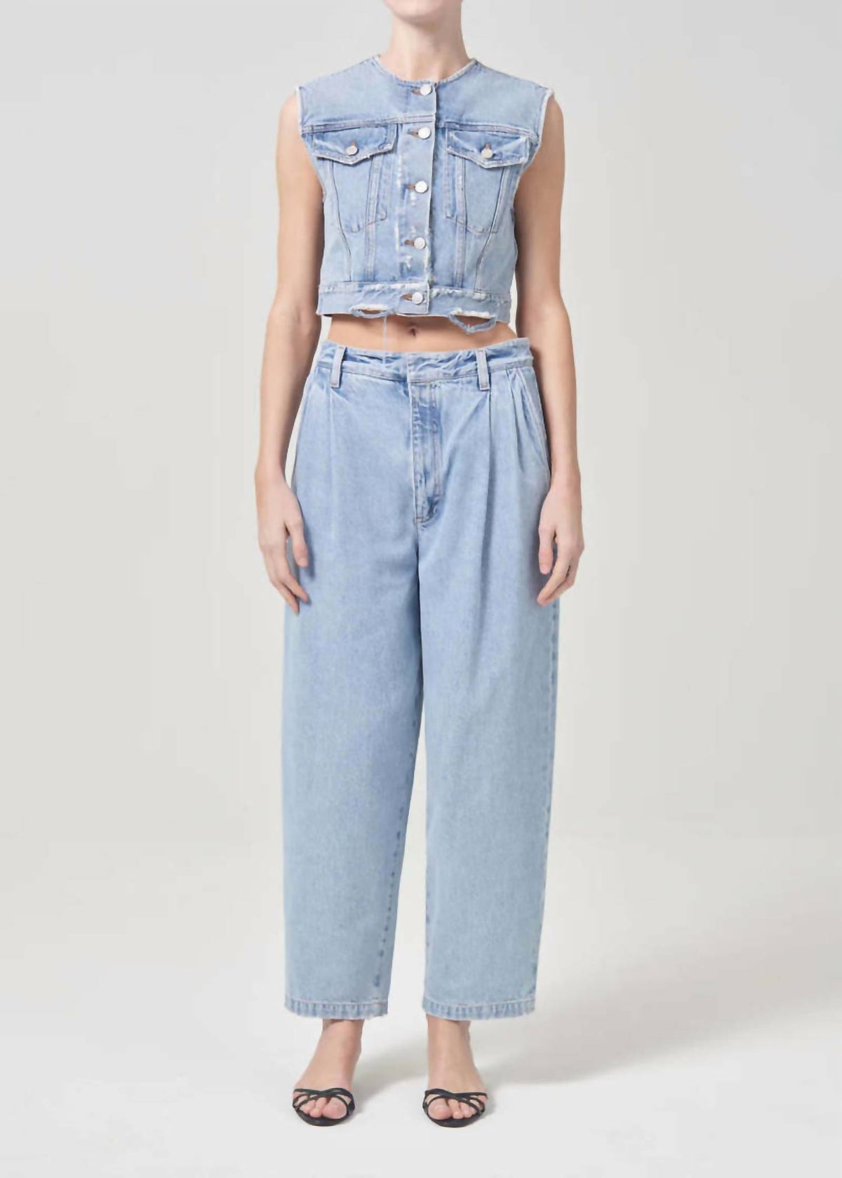 Agolde - Leo Cropped Vest
