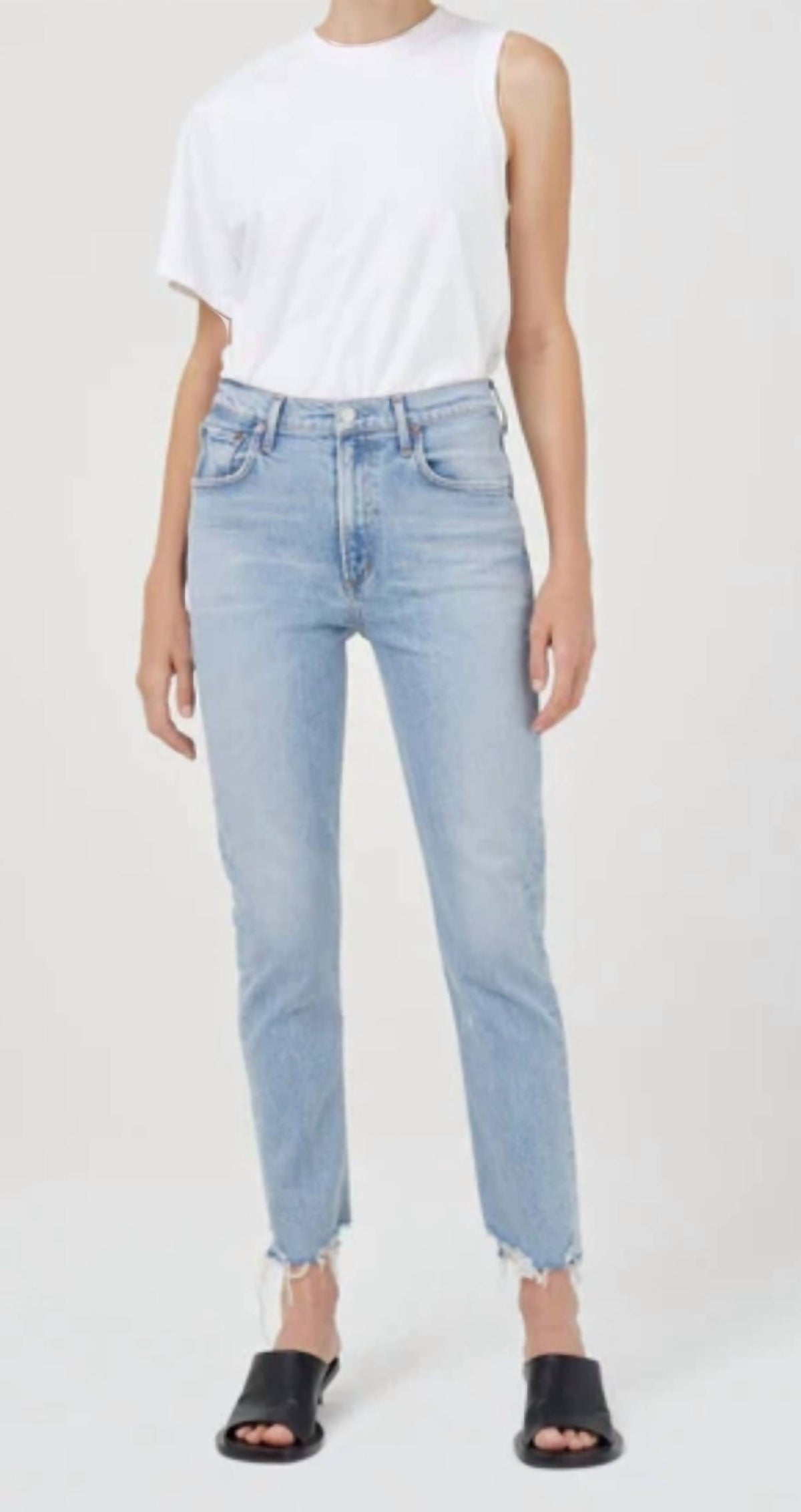Agolde - Merrel Mid-rise Straight Jeans