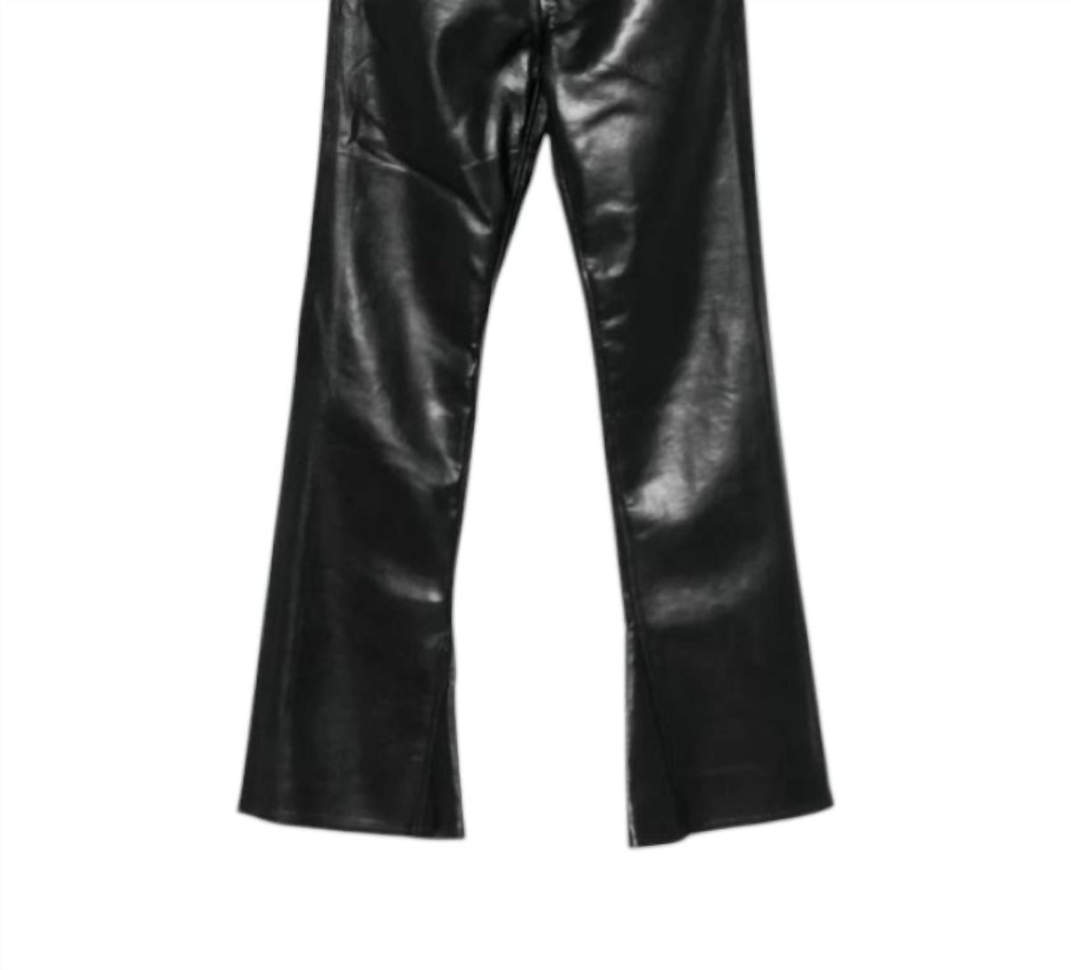 Agolde - RECYCLED LEATHER KICK BOOT PANTS