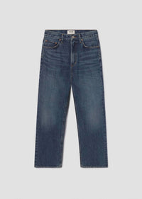 Agolde - Valen Mid Rise Jean - blue - clothing - denim