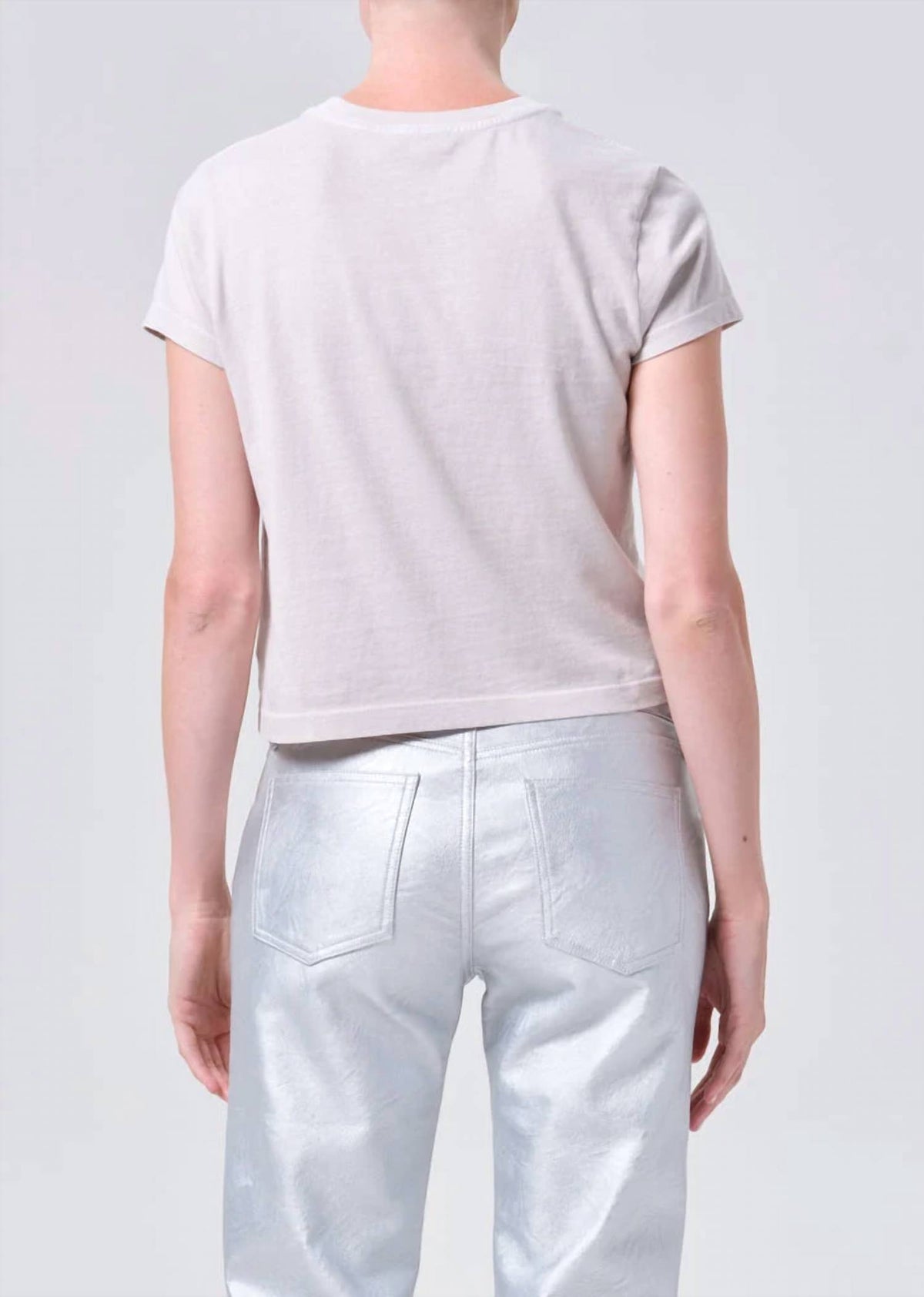 Agolde - Women's Adine Shrunken Tee