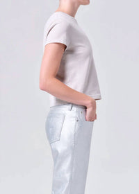 Agolde - Women's Adine Shrunken Tee