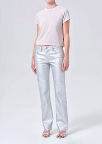 Agolde - Women's Adine Shrunken Tee