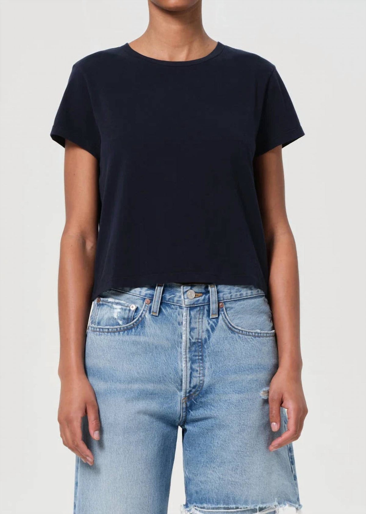 Agolde - Women's Adine Shrunken Top