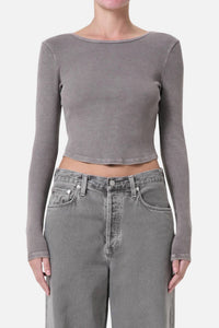 Agolde - Women's Long Sleeve Tee