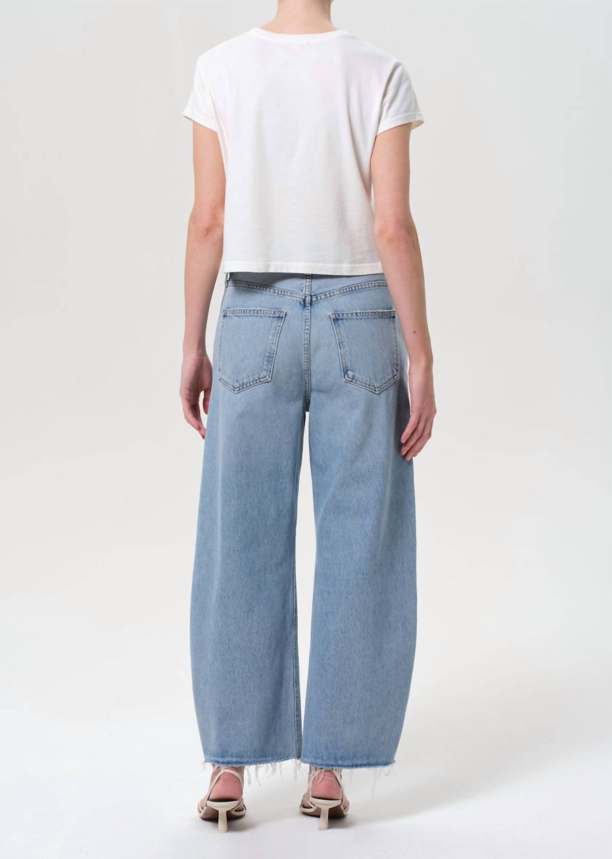Agolde - Women's Low Curve Fray Force Jeans