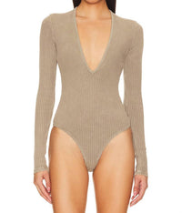Agolde - Zena Ribbed Bodysuit