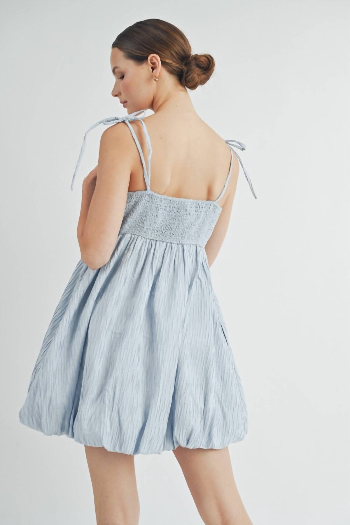 Aiblee - Rosette Mini Dress