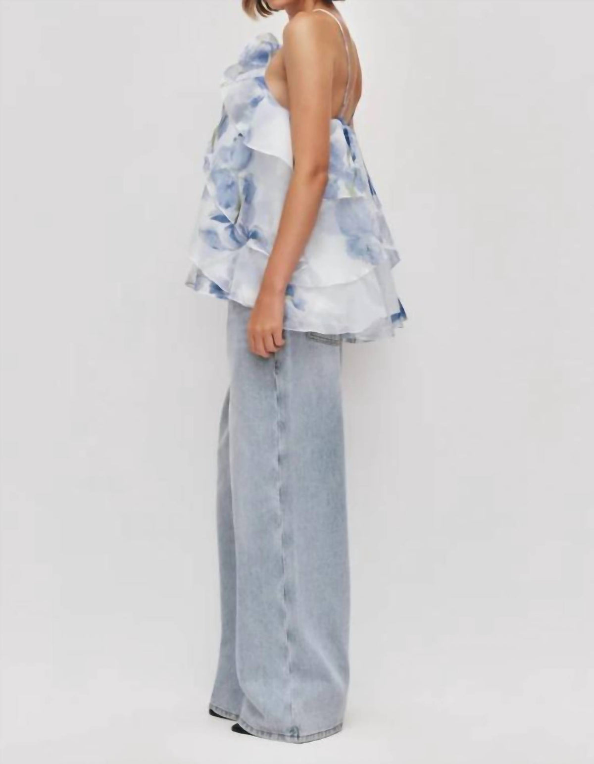 Aje. - Pandorea Halter Neck Layered Top