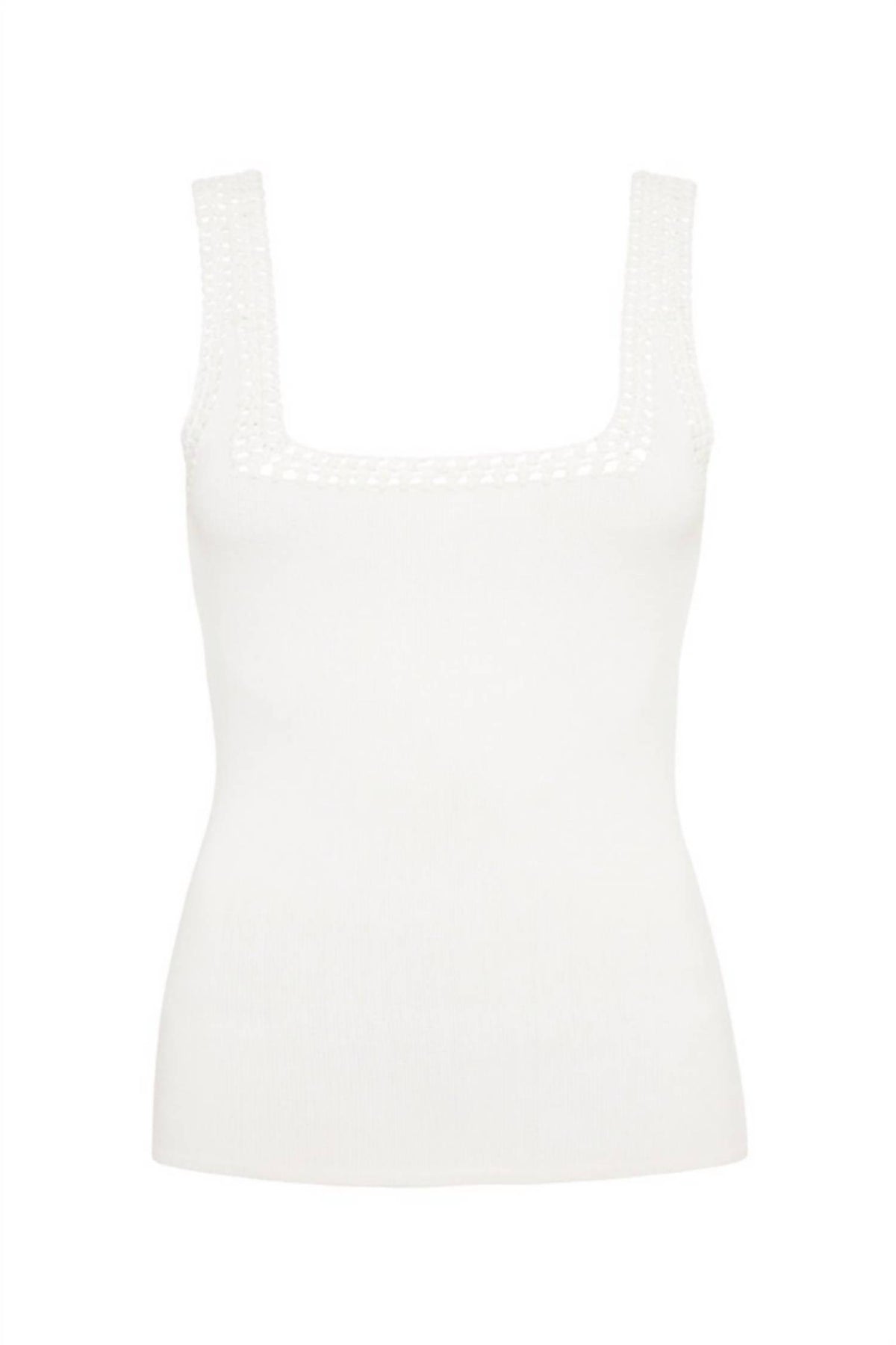 Aje. - Tazia Crocheted Tank