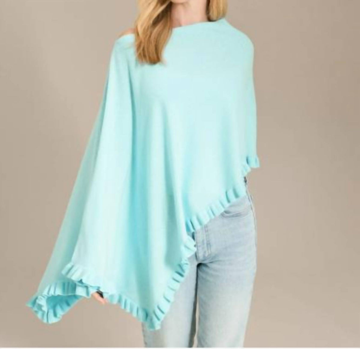 Alashan Cashmere - Mini Ruffle Edge Topper