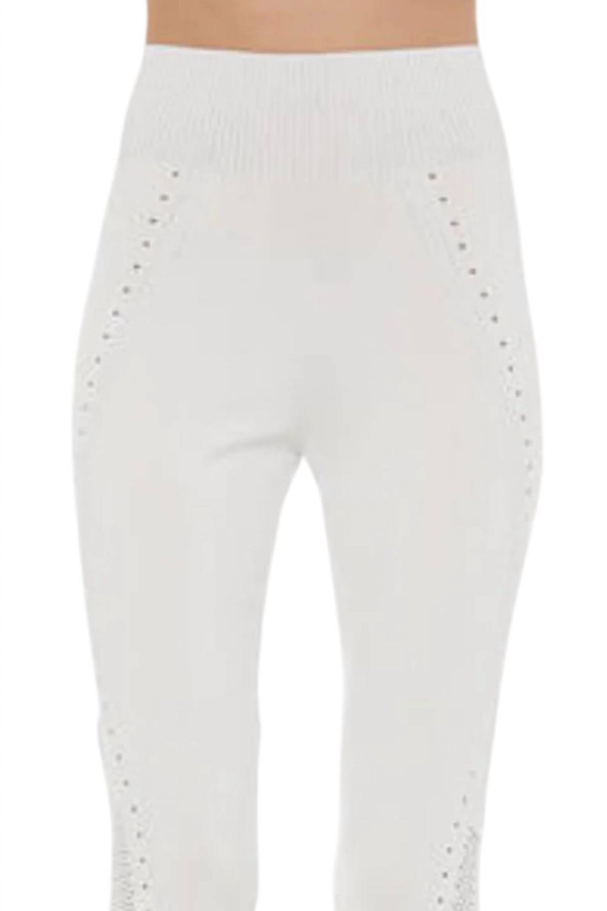 Alberta Ferretti - Pull On Knit Pants