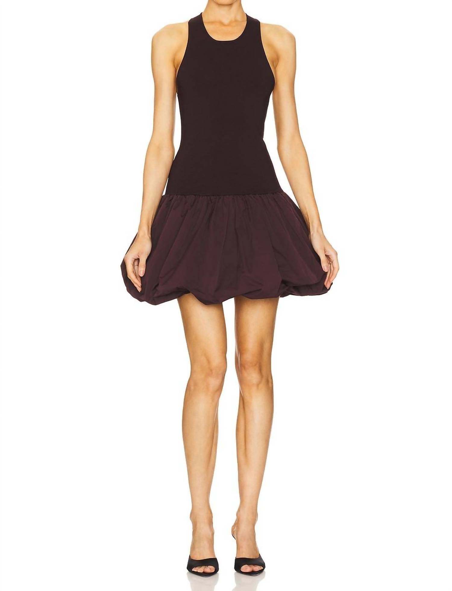 A.L.C. - Eloise Dress - brown - clothing - dresses
