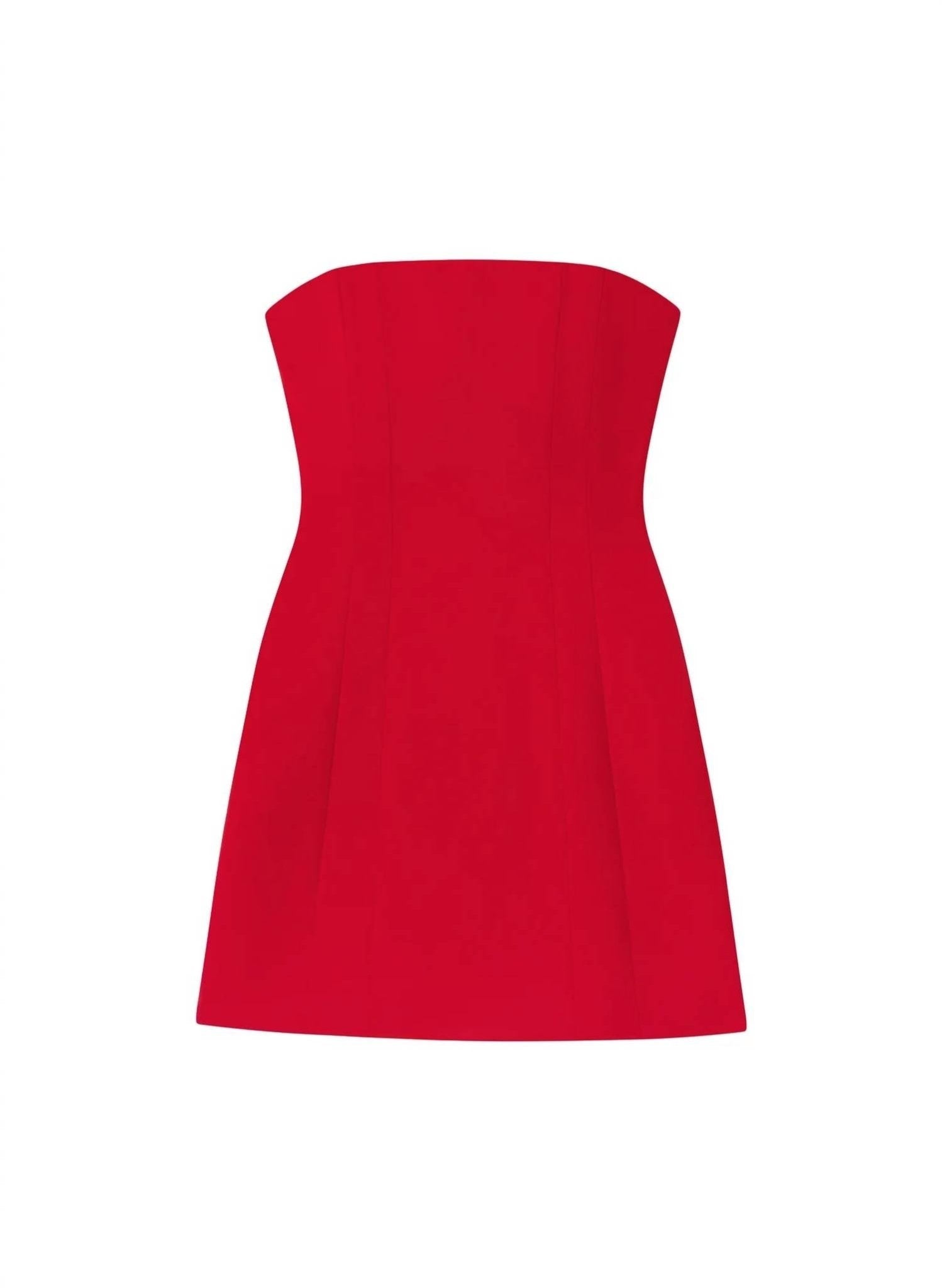 A.L.C. - Elsie Strapless Mini Dress - clothing - dresses - polyester