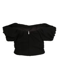 A.L.C. - Nora Top - black - clothing - crop - tops