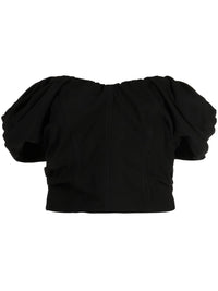 A.L.C. - Nora Top - black - clothing - crop - tops