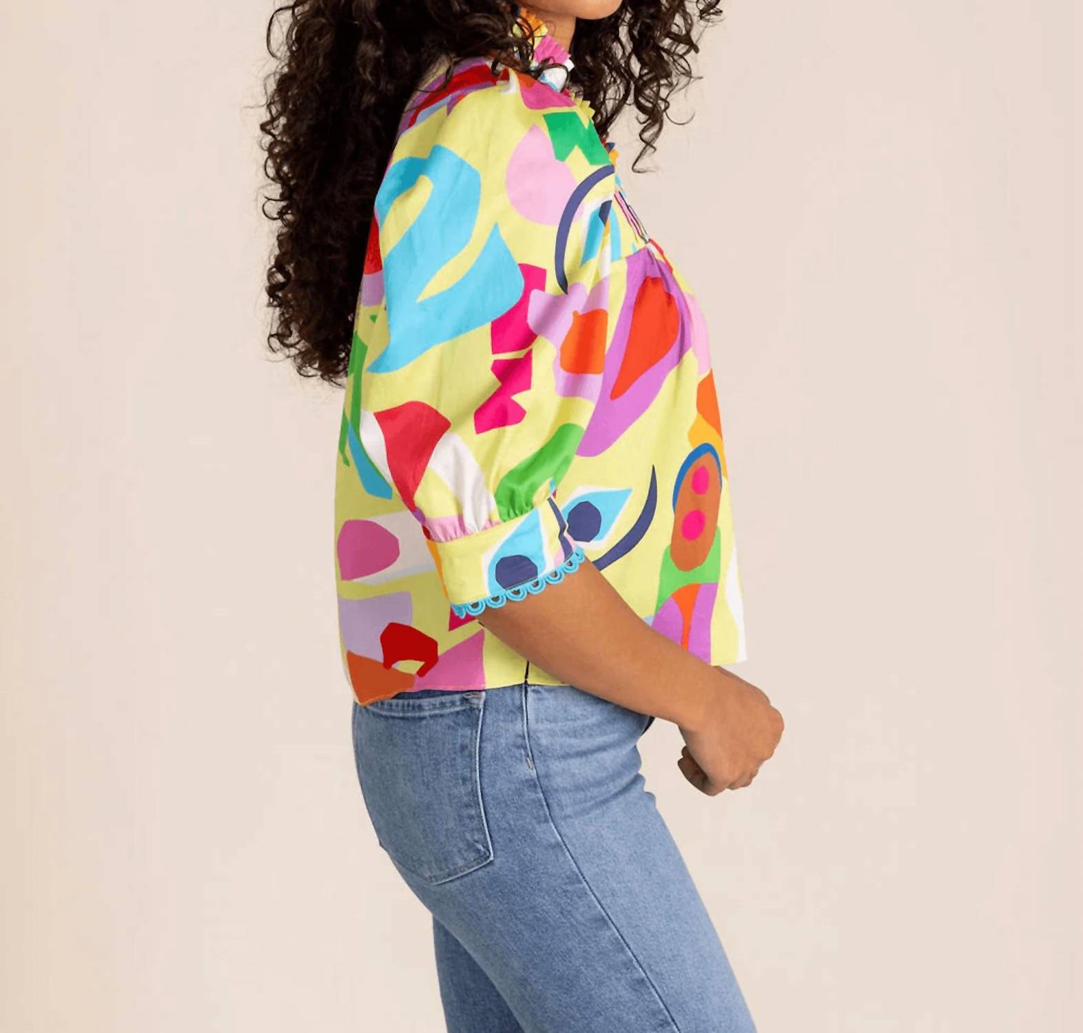 Alden Adair - Blake Top - blouses - clothing - cotton - blend