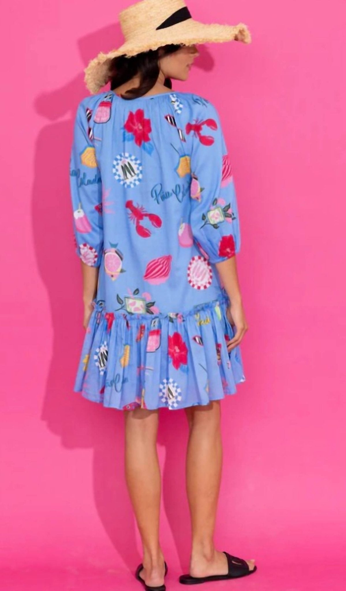 Alden Adair - Lydia Dress - blue - casual - dress - clothing