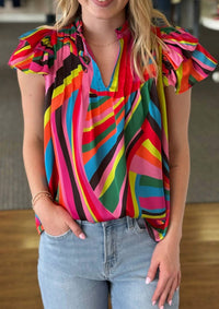 Alden Adair - Mattie Sphynx Top