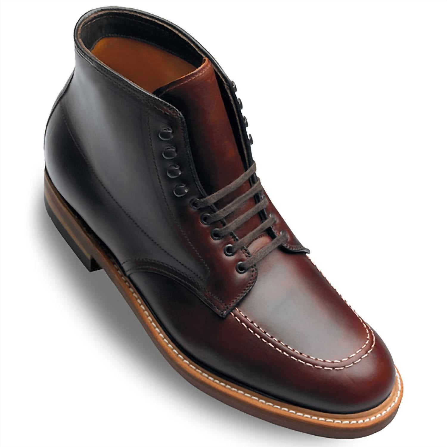 Alden - Mocc Toe Boot - boots - brown - men
