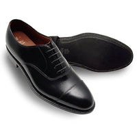 Alden - Straight Tip Bal Oxford Shoe - black - derbys - men