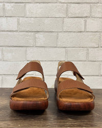 Alegria - Women's Bailee Sandal - brown - leather - sandals