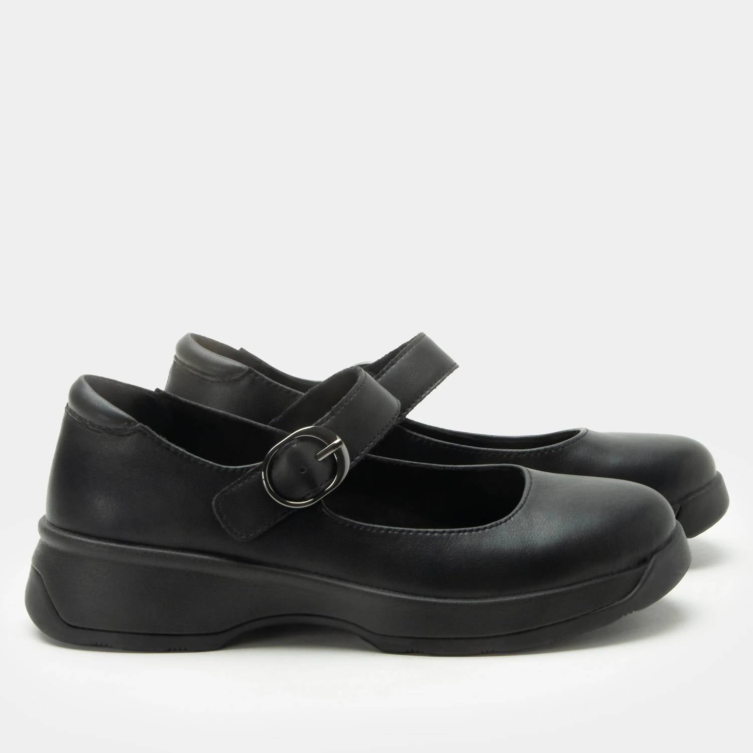 Alegria - Women's Jazmine Shoes - black - flats - leather