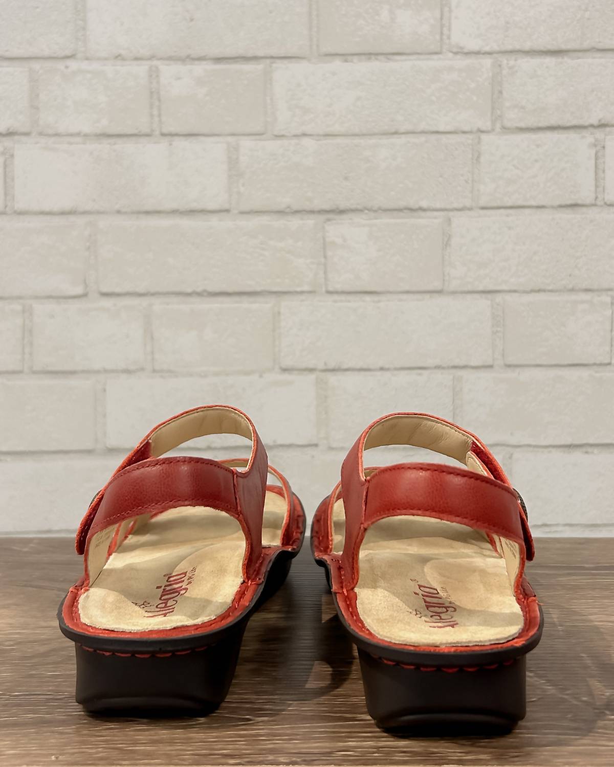 Alegria - Women's Vienna Sandal - leather - red - sandals