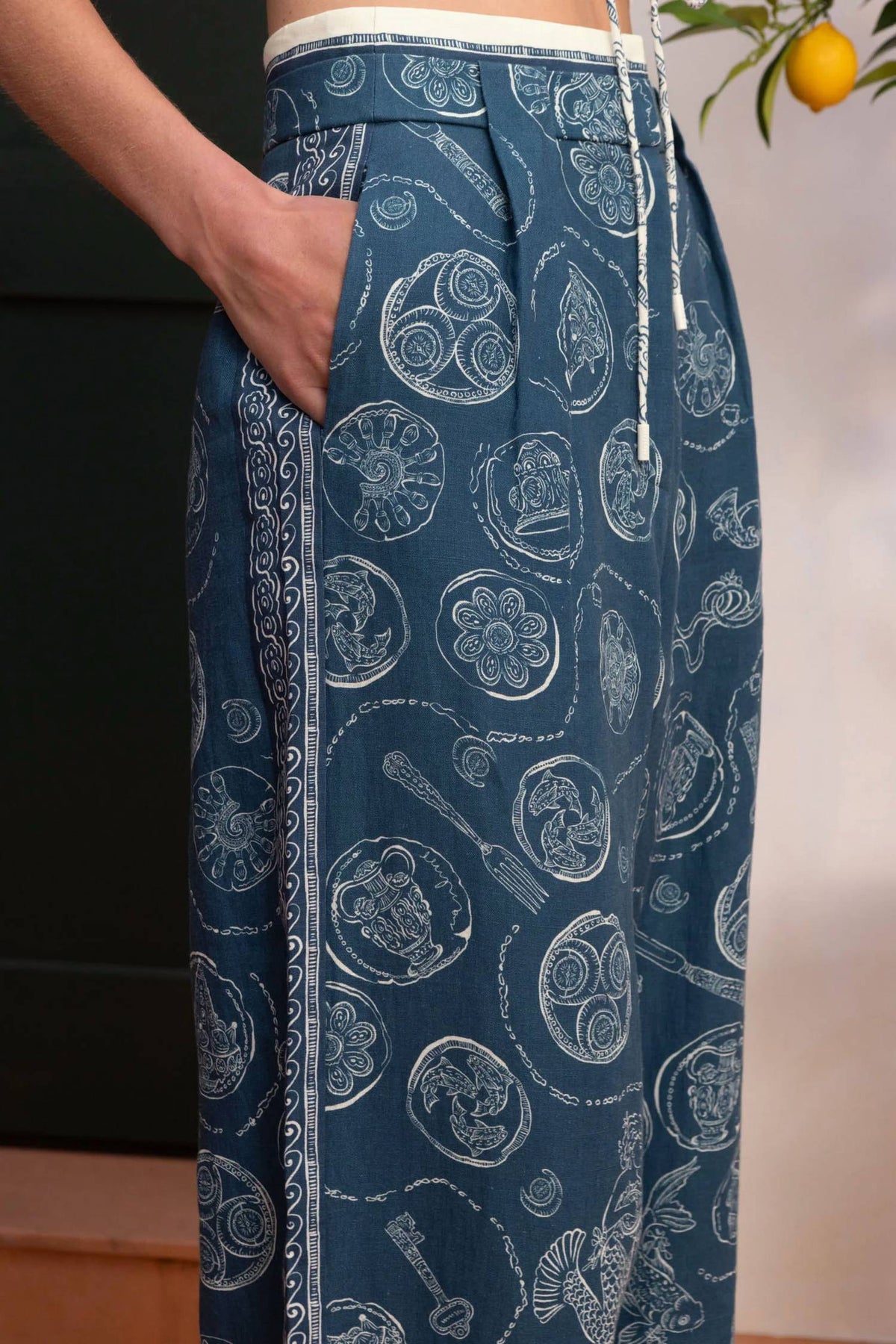 Alemais - Lucky Wide Leg Pant