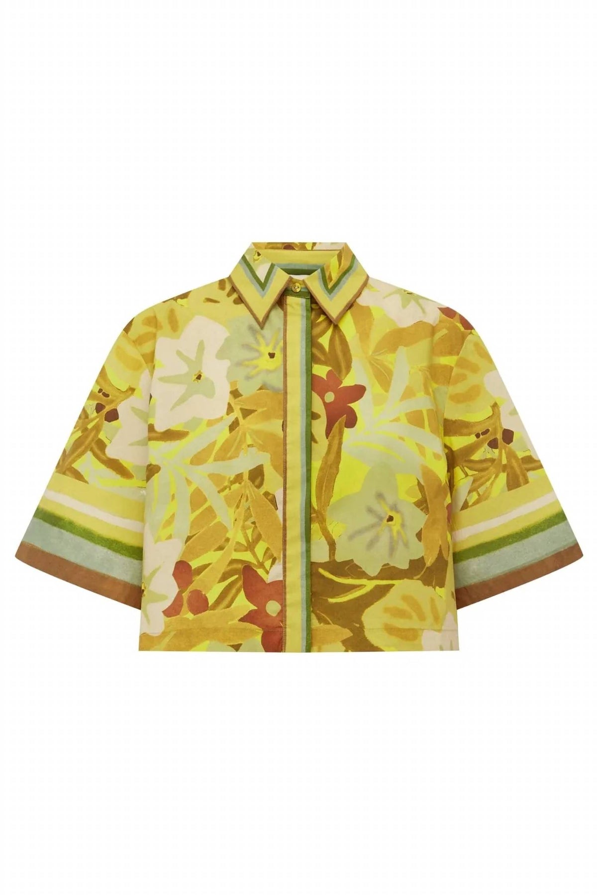 Alemais - Maxi Cropped Shirt