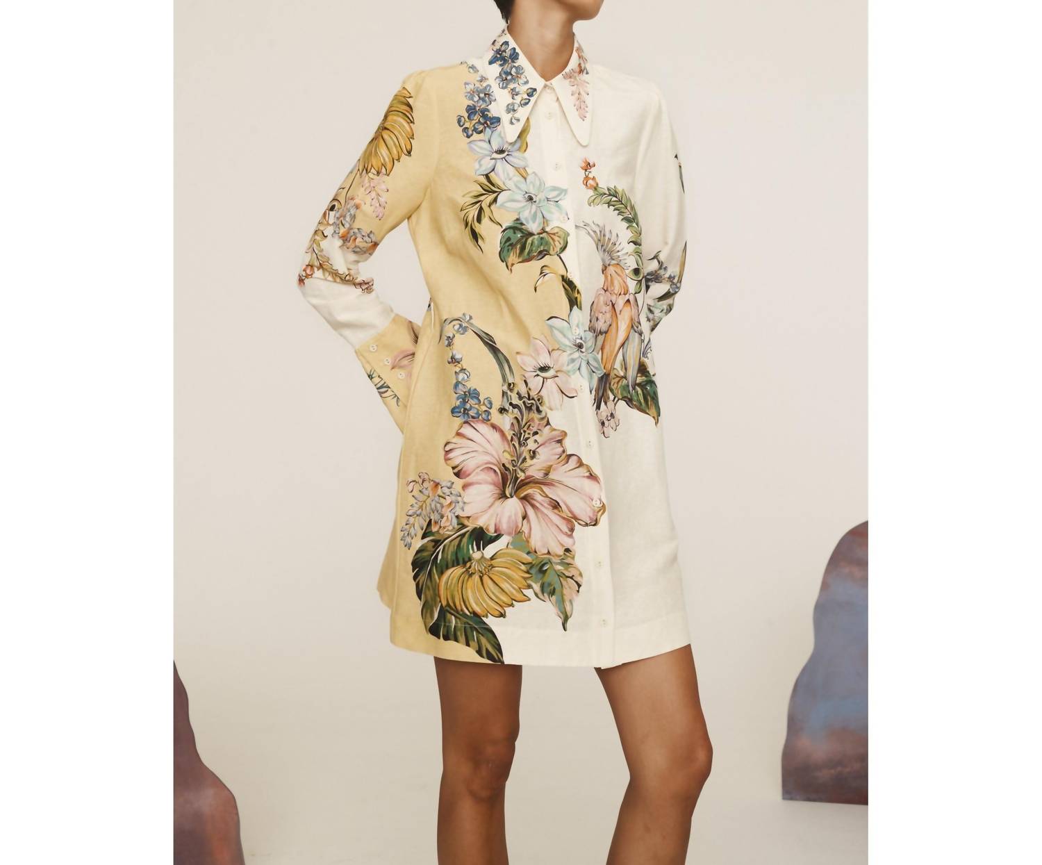 Alemais - Oleander Mini Dress - clothing - collection:vacationdresses(Auto) - dresses