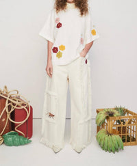 Alemais - Penelope Embroidered Top - blouses - clothing - floral