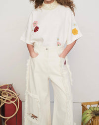 Alemais - Penelope Embroidered Top - blouses - clothing - floral