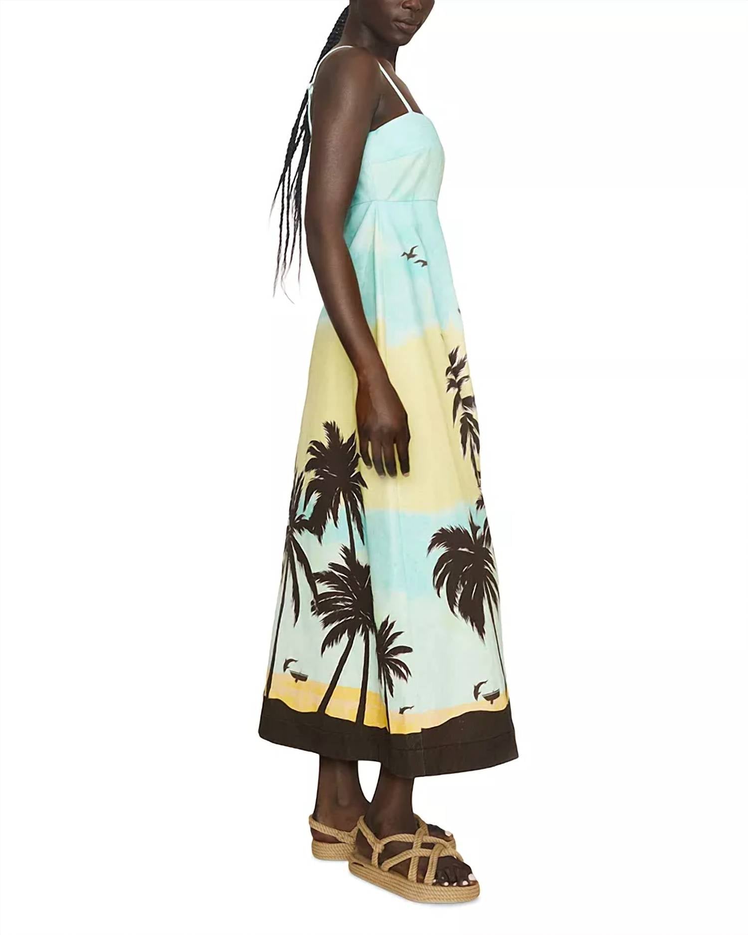 Alemais - Sail Away Day Dress - clothing - cotton - dresses