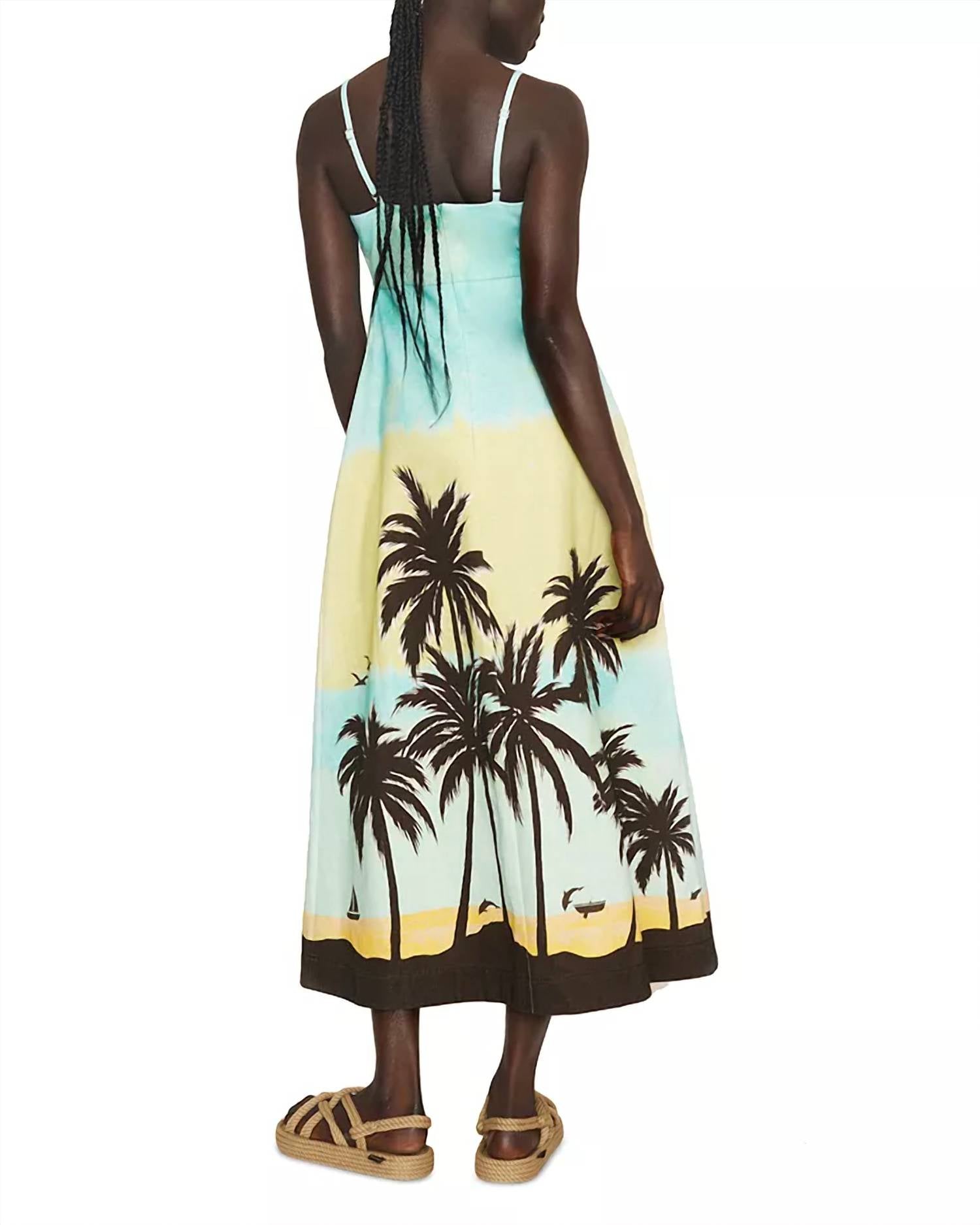 Alemais - Sail Away Day Dress - clothing - cotton - dresses