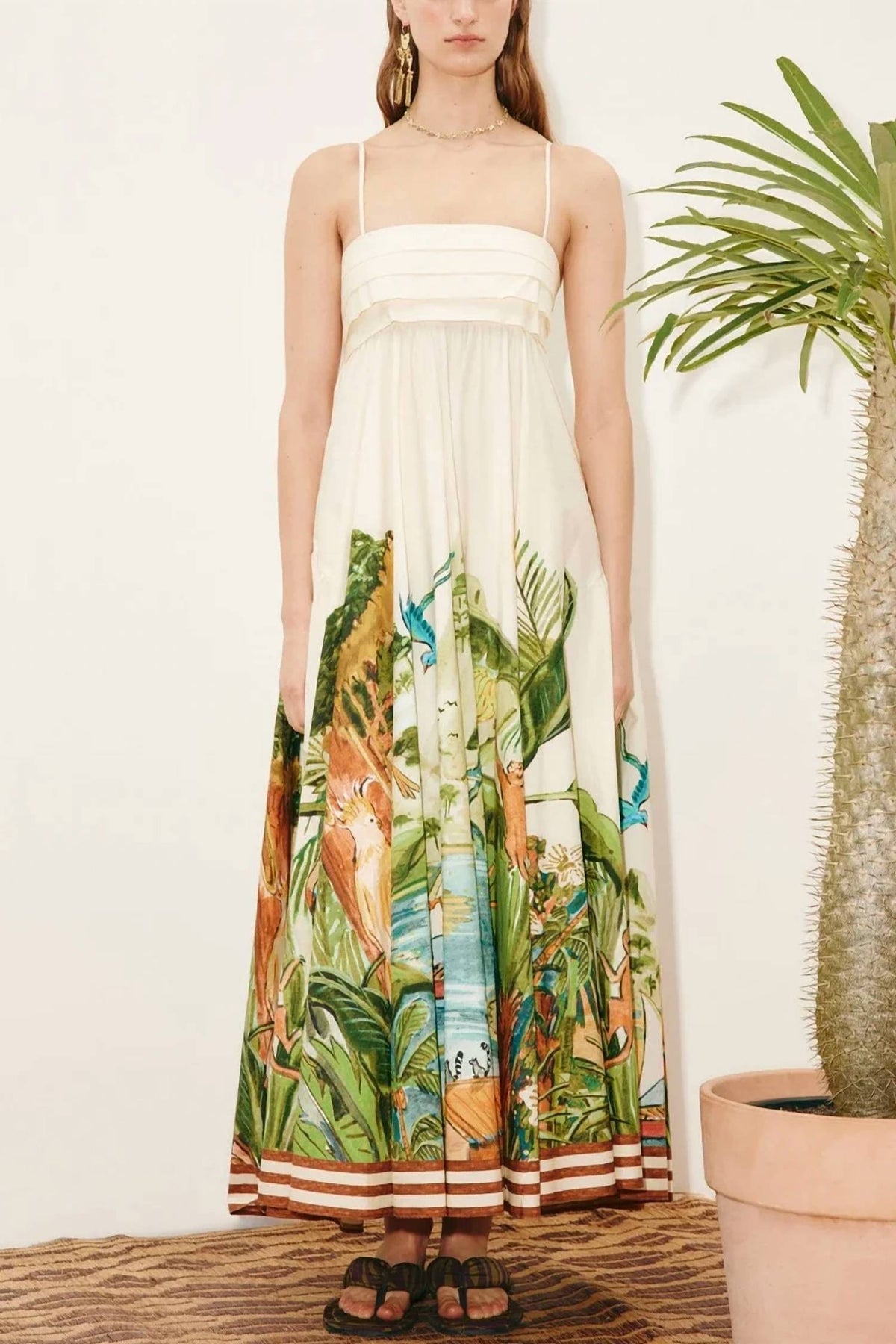 Alemais - Toucan Tango Midi Dress