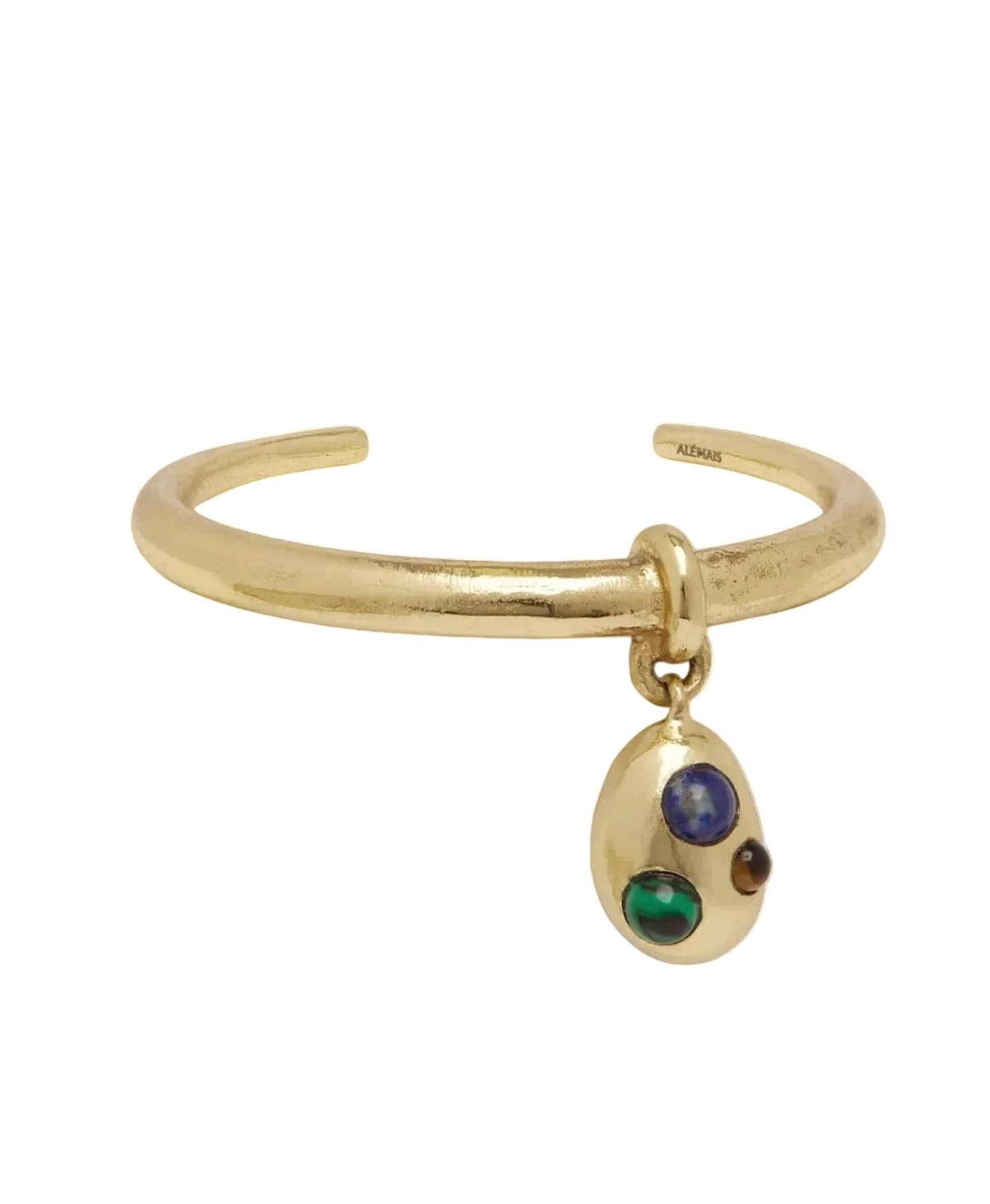 Alemais - Women's Jem Rainbow Stone Egg Drop Bangle