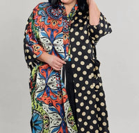 Alembika - Paisley Dot Long Kimono Jacket