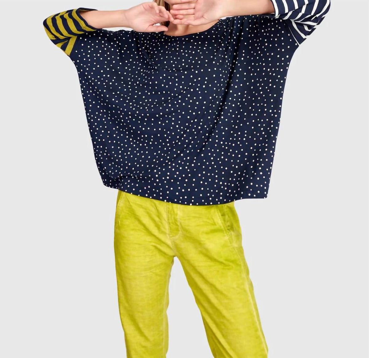 Alembika - Spot And Stripe Top