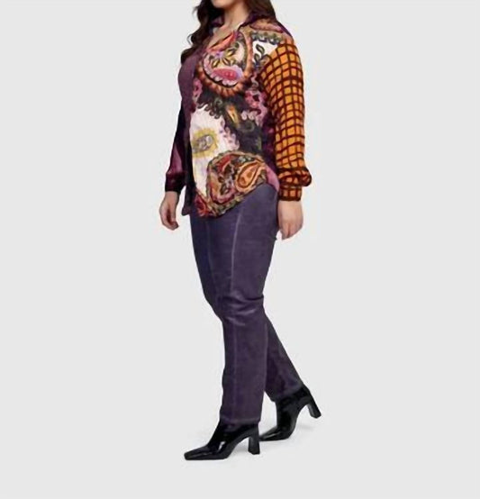 Alembika - TOP/BLOUSE - clothing - polyester - purple