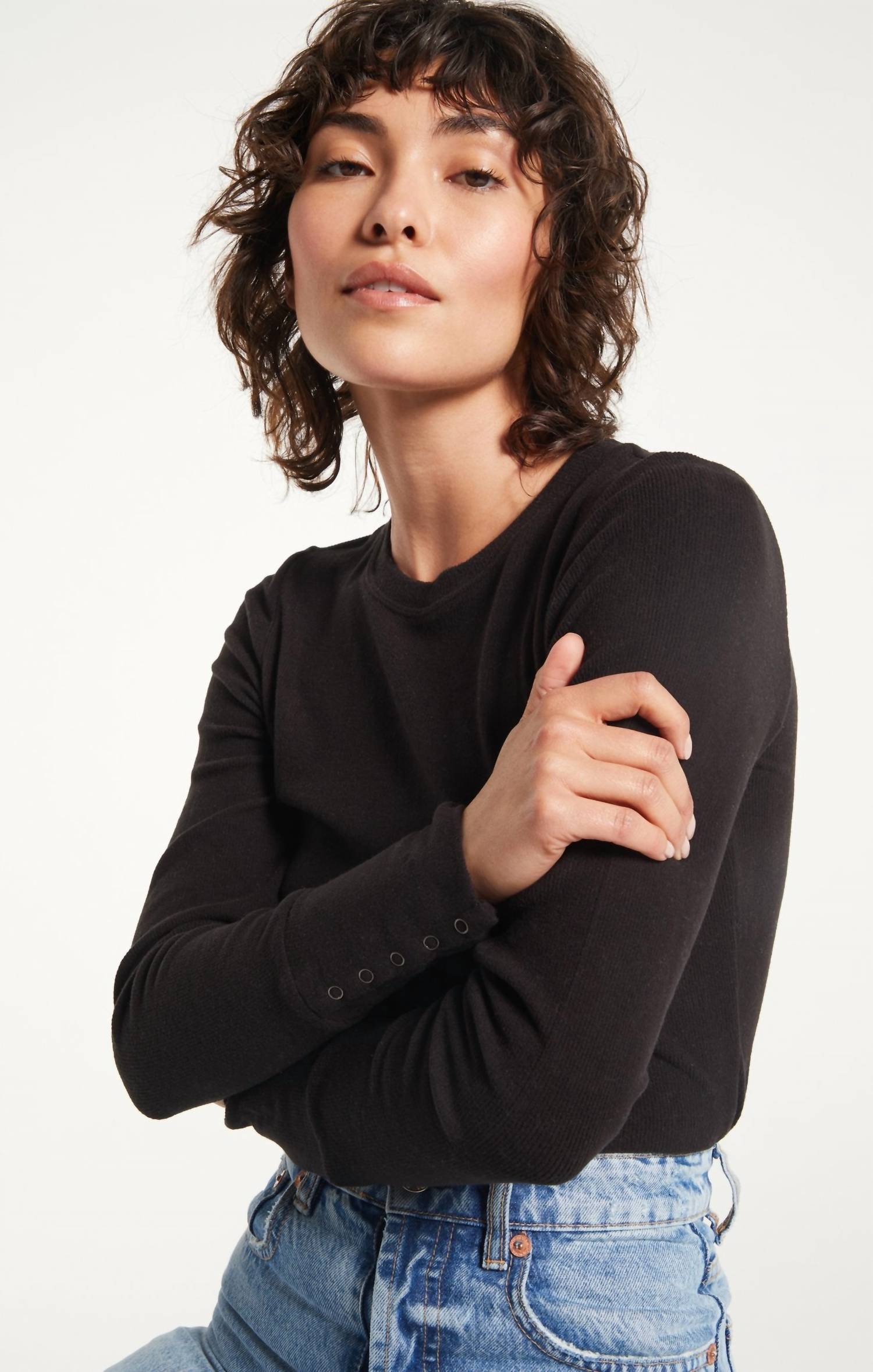 Z Supply - Alex Brushed Rib Top