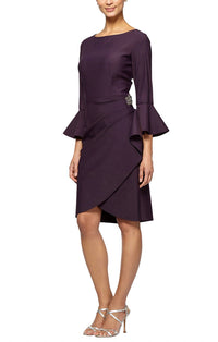 Alex Evenings - Sheath Compression Cocktail Dress