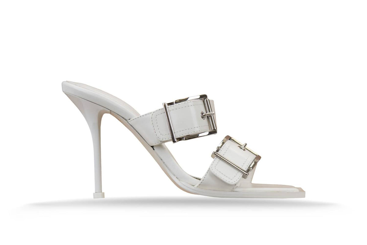 Alexander Mcqueen - Double Buckle Punk Mule