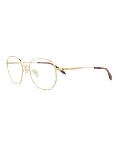 Alexander Mcqueen - Men's Round-frame Metal Optical Frames