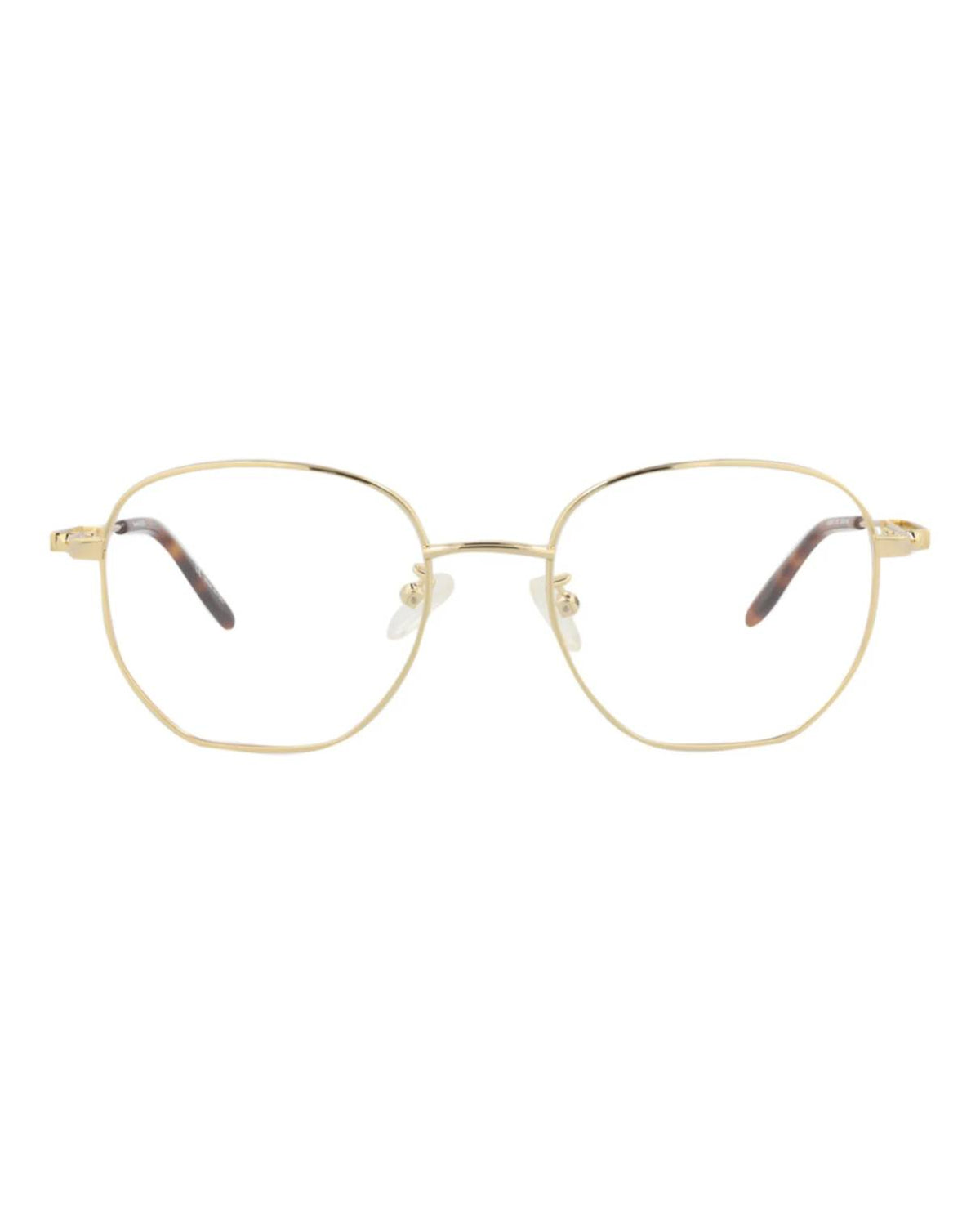 Alexander Mcqueen - Men's Round-frame Metal Optical Frames