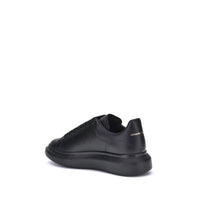 Alexander Mcqueen - Men's Leather Sneakers - black - men - shoes
