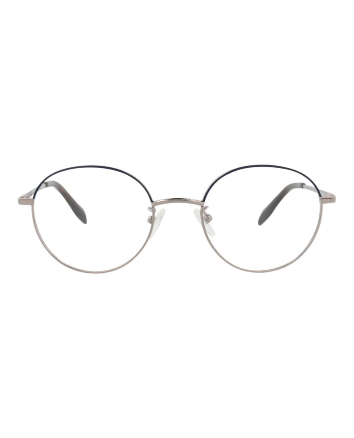 Alexander Mcqueen - Unisex Round-frame Metal Optical Frames